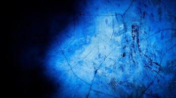 grunge achtergrond van blauwe muur. abstracte achtergrond foto