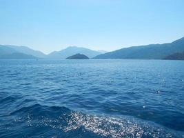 mediterrane egeïsche zee de kalkoen, marmaris foto