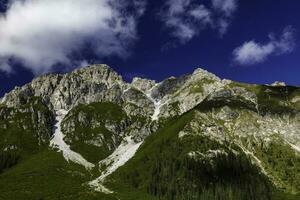 berg landschap van de stubai Alpen foto