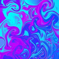 holografisch in neonkleur. heldere neonillustratie van vloeibaar wervelingsmarmerpatroon. moderne folie achtergrond in levendige kleuren, swirl patroon abstracte achtergrond. regenboog kleurrijke digitale kunst oppervlak. foto