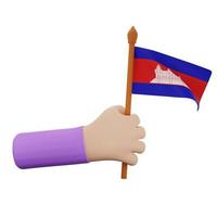 Cambodja nationale feestdag concept foto