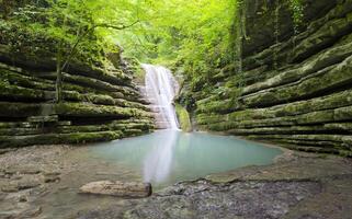 de erfelek watervallen Bij kalkoen sinop foto