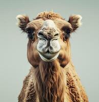 ai gegenereerd dier foto kameel