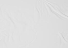 wit gelijmd papier textuur, gerimpeld kleding stof foto