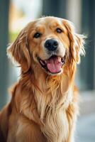 ai gegenereerd genezing poten omarmen de liefde en toewijding van een veterinair hond liefhebber foto