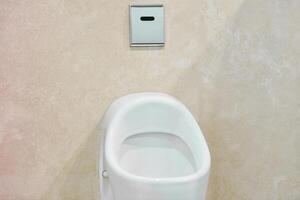 urinoir in openbaar mannen toilet foto