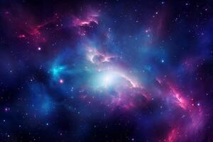 ai gegenereerd nevel heelal nevels telescoop visie vergroting ruimte wetenschap astrofysica sterren astronomie astrologie kosmos universum abstract achtergrond fantasie s werelds planeten gloeiend donker etherisch foto