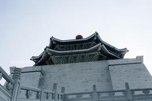dec 2023 - Chiang kai zij K gedenkteken hal, Taiwan. een beroemd monument, mijlpaal en toerist attractie opgericht in geheugen van generalissimus Chiang kai-shek foto