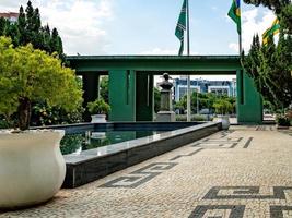goiania, goias, brazilië, 2019 - braziliaans smaragdgroen paleis foto