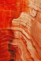 ai gegenereerd de helder kleuren van de vernietigd zandsteen rots in de Ravijn. Verenigde Staten van Amerika. Arizona foto