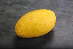 zoet rijp sappig tropisch mango fruit foto