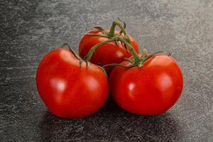 zoet rijp tomaten Aan de Afdeling foto