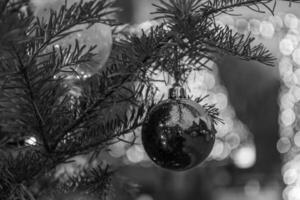 Kerstmis tijd in de Duitse stad van vreden foto