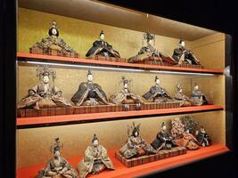 sla een, Japan november 11, 2023 tenryo hina gekregen museum waar is een beroemd mijlpaal van sla een, oita. foto