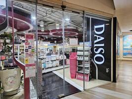 Bangkok, Thailand januari 18, 2024 daiso teken. daiso industrieën co., ltd. is een franchise van 100 yen winkels Gesticht in Japan. het is beroemd in Thailand. foto