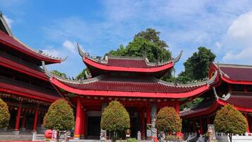 semarang, 4 maart 2023 - Sam poep Kong tempel in semarang Aan centraal Java in Indonesië. klenteng Sam poep kong, top toerist bestemming in semarang Indonesië foto