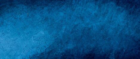 donker blauw grunge achtergrond abstract textuur, blauw achtergrond foto