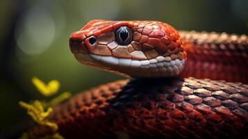 ai gegenereerd cobra hoog kwaliteit beeld foto