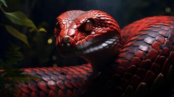 ai gegenereerd cobra hoog kwaliteit beeld foto