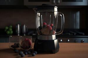 ai gegenereerd blender keuken hulpmiddel. genereren ai foto