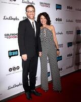 m los angeles - nov 18 paul adelstein, lisa edelstein Bij de bravo's vriendinnetjes gids naar scheiden première screening Bij de theater Bij aas hotel Aan november 18, 2014 in los engelen, ca foto