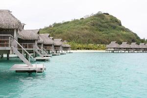 atmosfeer bora bora nui toevlucht spa, een lid van van sterrenhout luxe verzameling bora bora, Frans Polynesië oktober 12, 2007 exclusief foto