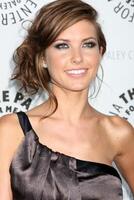 audrina patrijzen aankomen Bij de heuvels Paleyfest09 Bij de booglicht theater in los engelen, Californië Aan april 21, 2009 foto