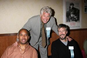 Michael schipper, barry bostwick, en alan ruck Bij de Hollywood verzamelaar tonen Bij de burbank marriott conventie centrum in burbank, ca Aan oktober 4, 2008 foto