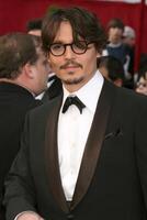 Johnny depp 80ste academie prijzen oscars kodak theater los engelen, ca februari 24, 2008 foto