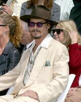 Johnny depp handafdruk en voedselafdruk ceremonie voor Johnny depp graumans Chinese theater los engelen, ca september 16, 2005 foto