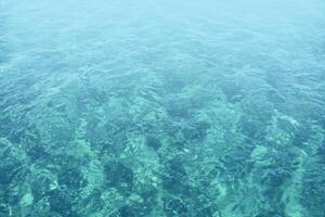 abstract blauw water zee foto
