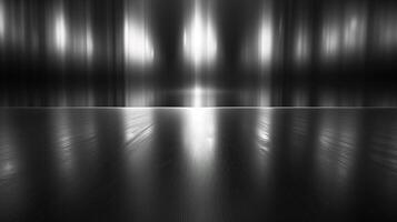 ai gegenereerd monochroom licht strepen minimalistische elegantie foto