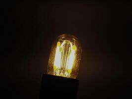 LED filament licht lamp foto