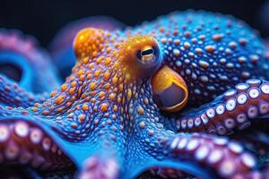 ai gegenereerd experiment Octopus boerderij experimenteel dier gebruik foto