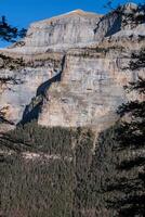 toneel- visie van beroemd ordesa vallei, np ordesa y monte perdido, Spanje. foto