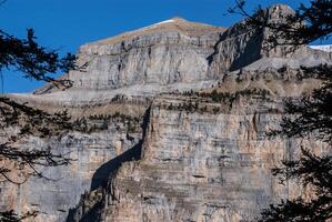 monte perdido in ordesa nationaal park, huesca. Spanje. foto