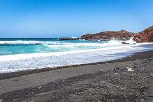 el golfo, lanzarote, kanarie eilanden, Spanje foto