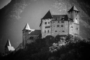 vaduz kasteel visie, lichtenstein foto