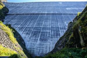 dam groots dixentie. zwitserlanddixence. Zwitserland. meer dix foto