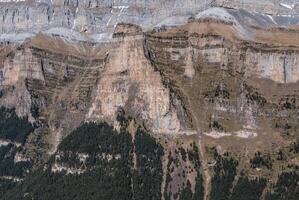 monte perdido in ordesa nationaal park, huesca. Spanje. foto