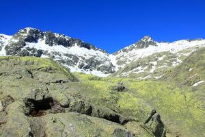 berg van gredos Bij avila in Castilla Spanje foto