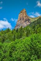 bergen in de Pyreneeën, ordesa vallei nationaal park, aragon, huesca, Spanje. foto