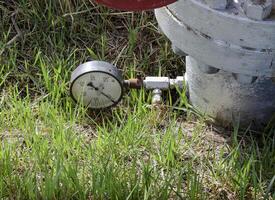 de manometer is de apparaat voor meting van druk. manomet foto