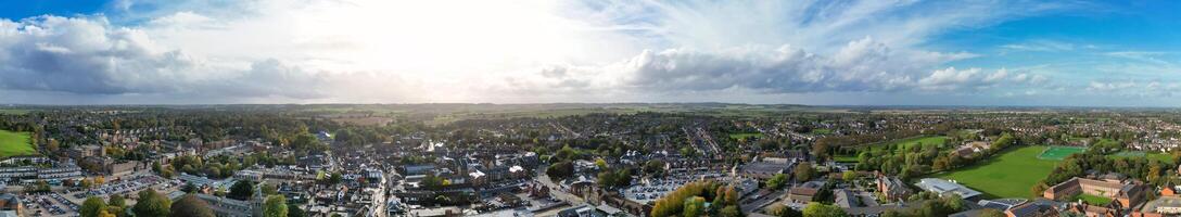 antenne panoramisch visie van centraal hapering stad van Engeland Verenigde koninkrijk. oktober 28e, 2023 foto