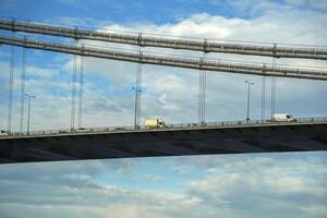 fatih sultan mehmet brug visie van Istanbul Bosporus reis foto