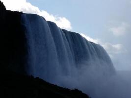 uniek water keer bekeken in Niagara valt staat park foto