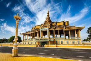 phnom penh Koninklijk paleis complex foto