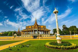 phnom penh Koninklijk paleis complex foto