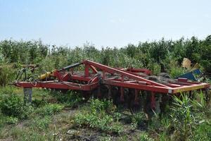 schijf eg. agrarisch machinerie foto