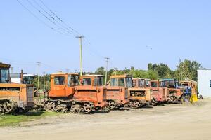 tractor. agrarisch machines. foto